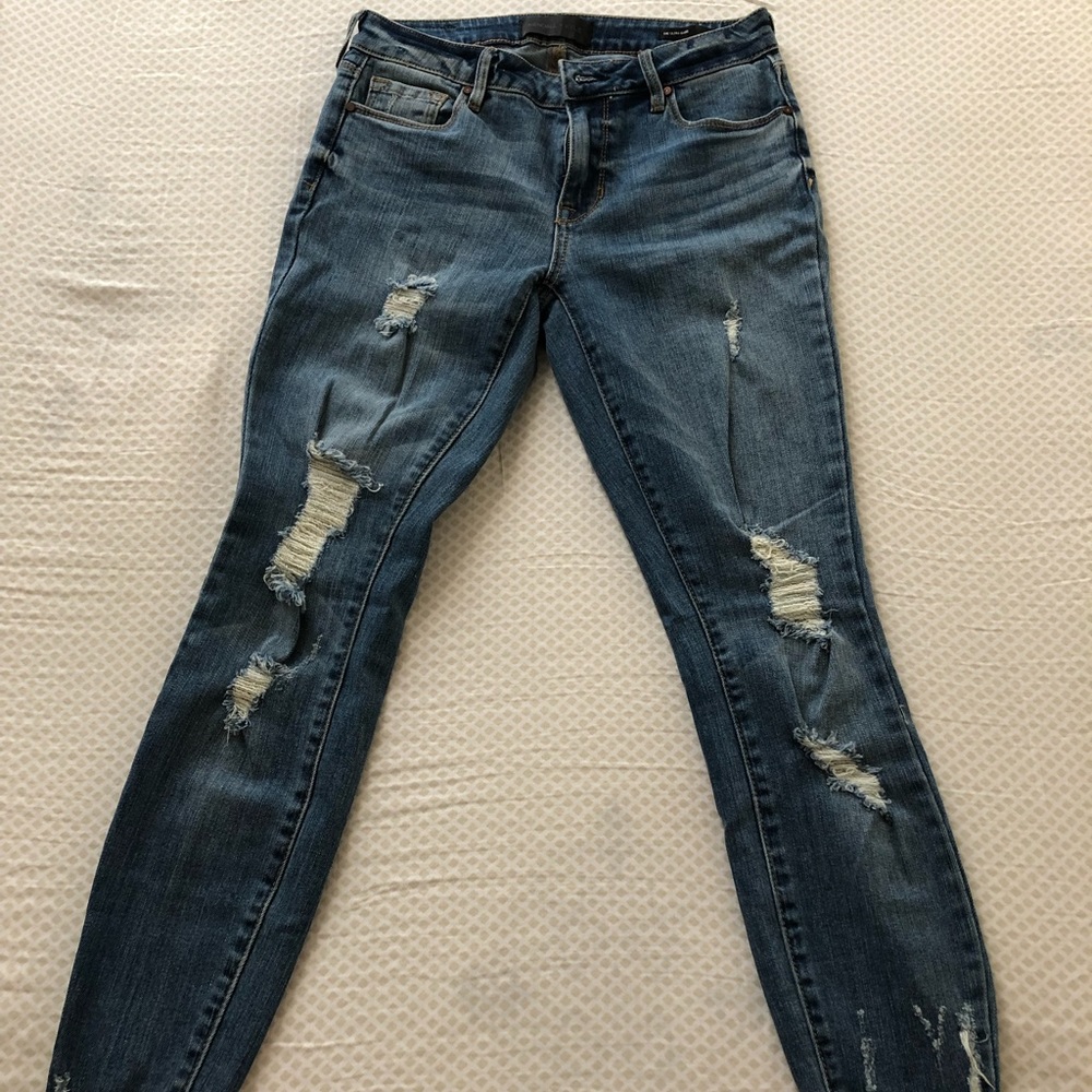 Kendall + Kylie Low rise jeans for sale